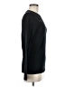 Bella 100% Cotton Black Long Sleeve Top Size M - photo 4