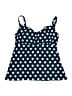 Coco Reef Polka Dots Blue Swimsuit Top Size Med (34D) - photo 1
