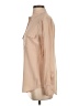 Equipment Color Block Tan Long Sleeve Blouse Size S - photo 5