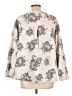 J.Jill 100% Cotton Floral Ivory Pullover Sweater Size L - photo 2