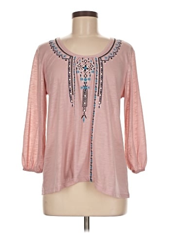 Forgotten Grace 3/4 Sleeve Blouse (view 1)