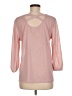 Forgotten Grace Pink 3/4 Sleeve Blouse Size M - photo 2
