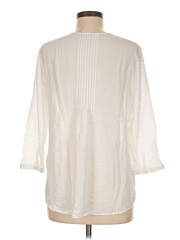 Pale Sky 3/4 Sleeve Blouse (view 2)
