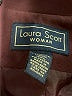 Laura Scott 100% Polyester Burgundy Blazer Size 16 - photo 6