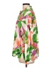 Zara 100% Polyester Floral Green Long Sleeve Blouse Size XL - photo 5