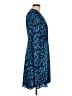 Equipment 100% Polyester Blue Casual Dress Size L - photo 4