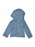 Carter's 100% Cotton Blue Zip Up Hoodie 9-12 MO / 12 MO - photo 1