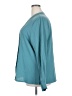 Blooming Jelly Teal Long Sleeve Polo Size XXL - photo 5