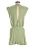 Unbranded Solid Green Romper Size S - photo 2