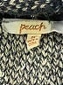 Peach Argyle Gray Cardigan Size S - photo 7