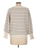 Rebecca Taylor Stripes Ivory Pullover Sweater Size L - photo 2