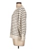 Rebecca Taylor Stripes Ivory Pullover Sweater Size L - photo 5