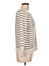 Rebecca Taylor Stripes Ivory Pullover Sweater Size L - photo 4