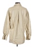 Saylor Tan Faux Leather Top Size S - photo 2