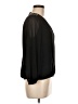 Thalia Sodi 100% Polyester Black Long Sleeve Blouse Size M - photo 4