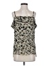 CAbi 100% Polyester Green Sleeveless Blouse Size S - photo 1