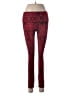Lululemon Athletica Animal Print Red Leggings Size 6 - photo 1