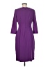 L.K. Bennett Solid Purple Cocktail Dress Size 6 - photo 2