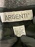 Argenti Solid Black Formal Skirt Size 14 - photo 4