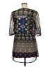 Bebop 100% Polyester Paisley Brown Casual Dress Size XL - photo 2