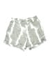 SOFIA Metallic Silver Shorts Size S (estimated) - photo 2