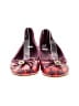 Tory Burch Print Red Burgundy Flats Size 7 - photo 2