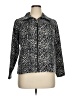 Cathy Daniels Animal Print Black Jacket Size XL - photo 1