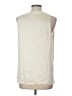 Vince. 100% Polyester Ivory Sleeveless Blouse Size L - photo 2