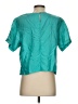 Whistles 100% Silk Teal Blouse Size S - photo 2