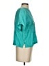 Whistles 100% Silk Teal Blouse Size S - photo 4