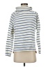 Orvis Stripes White Turtleneck Sweater Size S - photo 1