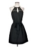 Express 100% Polyester Black Cocktail Dress Size XS - photo 1