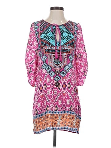 Tolani 3/4 Sleeve Silk Top (view 1)