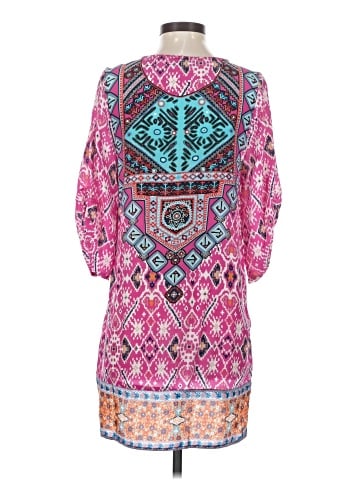 Tolani 3/4 Sleeve Silk Top (view 2)