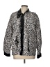 Vigoss 100% Polyester Animal Print Silver Jacket Size L - photo 1