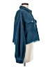 Shein Teal Denim Jacket Size 6 - photo 4