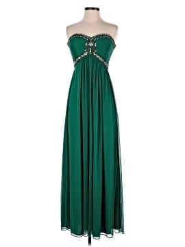 halter neck flowy dress Coastal Cascade Halter Neck Tie Back Maxi Dress Blue / S