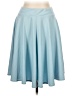 Coco Solid Blue Formal Skirt Size L (estimated) - photo 1