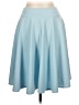Coco Solid Blue Formal Skirt Size L (estimated) - photo 2