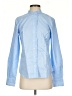 Boden 100% Cotton Blue Long Sleeve Button-Down Shirt Size 2 - photo 1