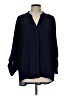 Valerie Stevens Blue 3/4 Sleeve Blouse Size L - photo 1