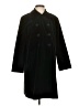 BCBGMAXAZRIA 100% Cotton Solid Black Coat Size S - photo 1
