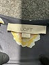 Ann Taylor LOFT 100% Polyester Print Black Casual Dress Size M - photo 7