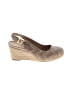 Vionic Chevron-herringbone Tan Brown Wedges Size 7 - photo 1
