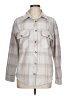 Ultra Flirt Tan Long Sleeve Button-Down Shirt Size L - photo 1