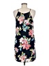 Monteau 100% Polyester Floral Blue Casual Dress Size M - photo 2
