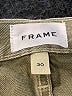 FRAME 100% Cotton Solid Green Denim Shorts Size 30 waist - photo 3