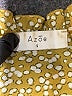 Azoe 100% Polyester Gold Short Sleeve Blouse Size S - photo 7