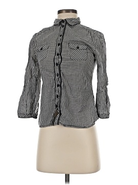 Divided By H&M 3/4 Sleeve Button Down Shirt