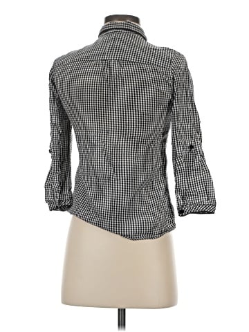 Divided by H&M 3/4 Sleeve Button-Down Shirt (view 2)